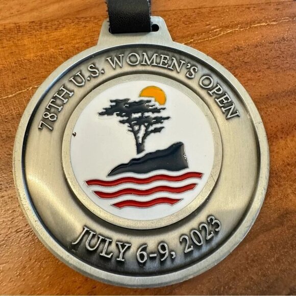Pebble Beach US Women's Open 2023 Pewter Bag Tag - Picture 9 of 11